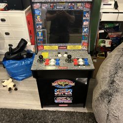 Street Fighter 1 Up Arcade 