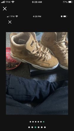 Jordan Wheat 6s Size 7.5