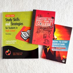 Junior High, High School & College Study & Life Skills Christian Religion Helpful Teaching Books Homeschool Curriculum