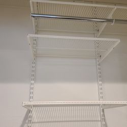 Elfa Shelving Closet System