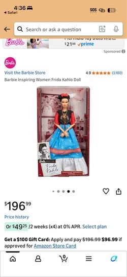 Frida Kahlo Barbie