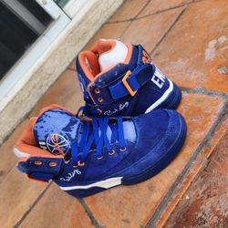 Blue Shoes Size 10