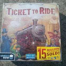 Ticket To Ride Boardgame New 13.00