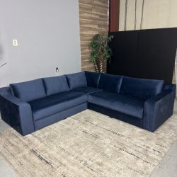 Sabai Elevate Blue Sectional