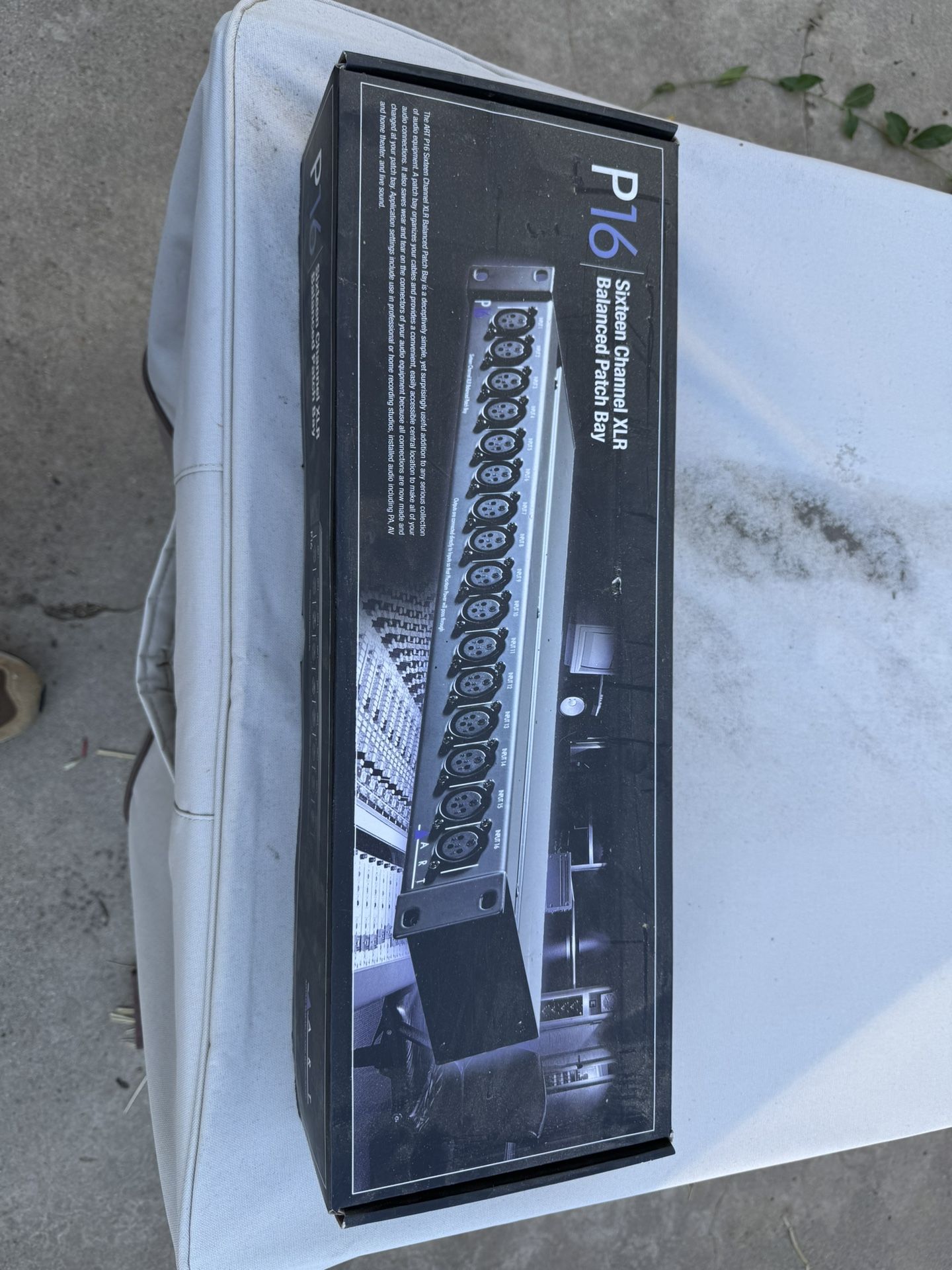 ART P16 16 Channel XLR Patchbay