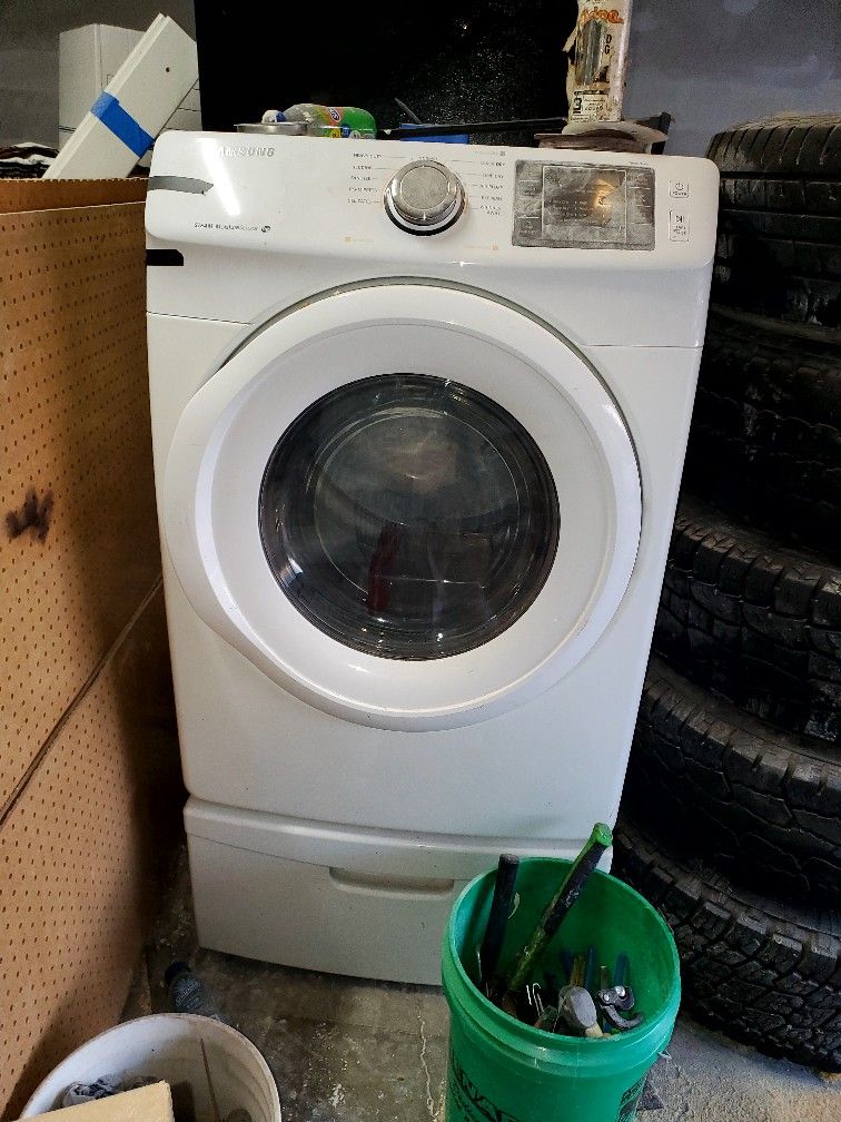 Samsung Washer And Dryer With Pedestals