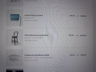 Schoolhouse Electric - 2 - TON Bentwood Caned Stool