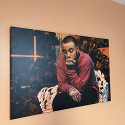 Custom Mac Miller On 1 Inch Canvas