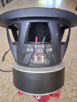 10" Subwoofer Mtx Thunder Amp And Epicenter