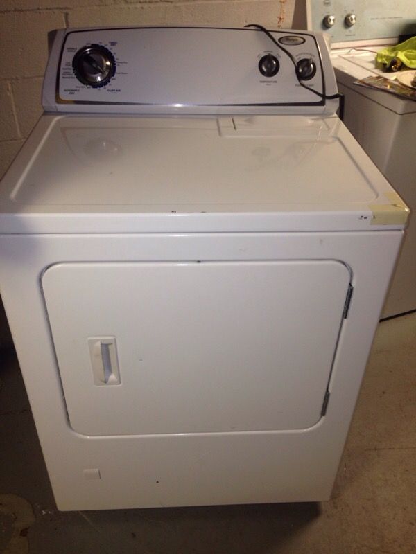 whirlpool wgd4800xQ0 gas Dryer works Great