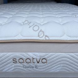 Brand New Organic Saatva RX California King Mattress. 