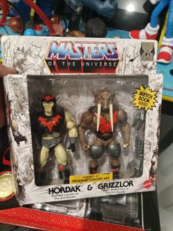 Masters of the Universe Origins Sketchbook Series Hordak & Grizzlor 