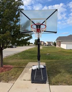 Goaliath 54” Portable Basketball Hoop – Adjustable Height - OBO
