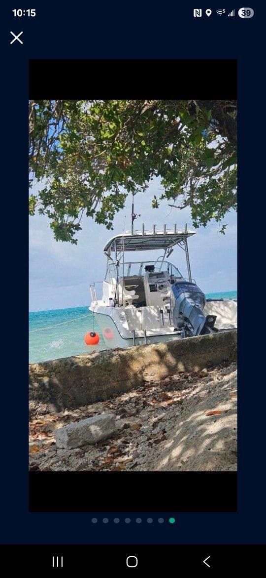23 Ft Cobia Boat With Yamaha Motor