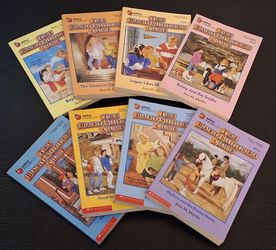 VINTAGE THE BABY-SITTERS CLUB BOOK LOT - 8 PAPERBACK BOOKS
