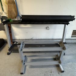 Kettle Ball And Weight Rack