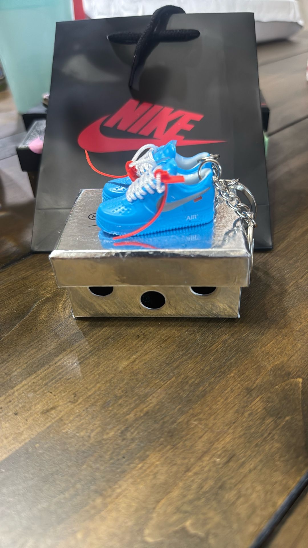 Off-white Air Force 1 Keychains W/gift Bag 