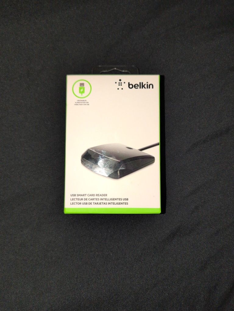 Belkin - USB Smart Card/ CAC Card Reader