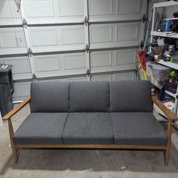 Gray Futon