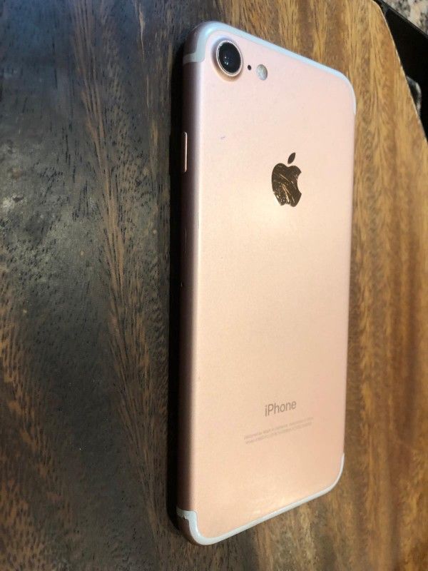 IPHONE 7 ROSE GOLD