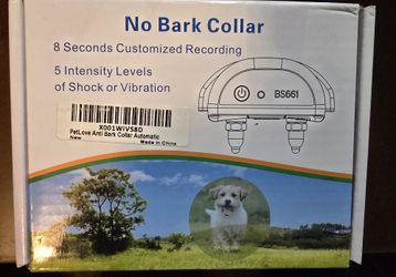 No Bark Collar