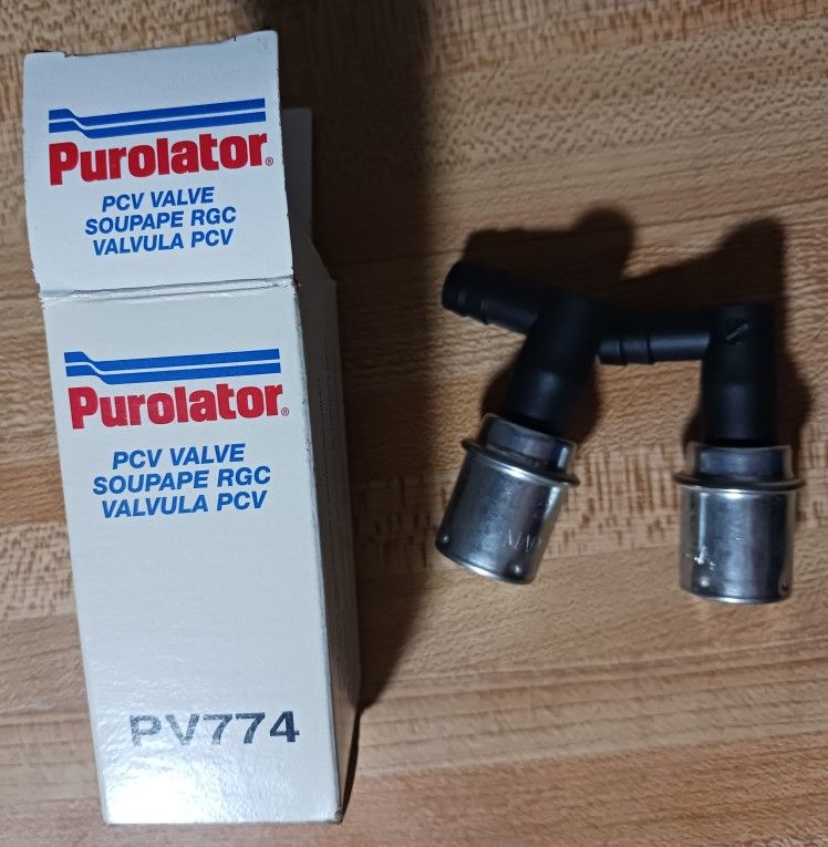 PUROLATER PCV VALVES IN BOX, PV774, PRICE IS FOR BOTH