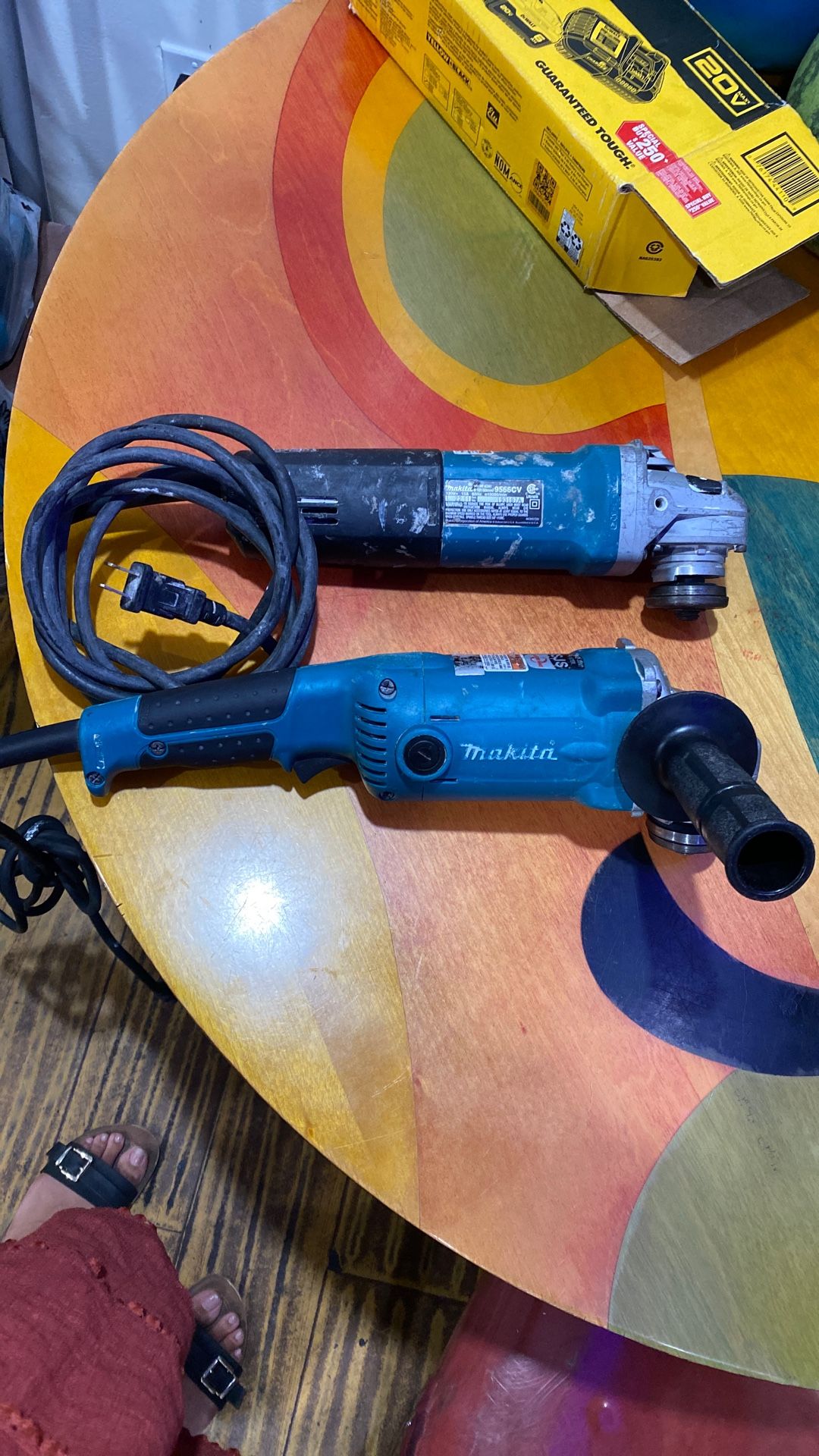 Makita Speed Grinder And SJS Grinder