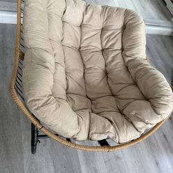 Wicker Papasan chair