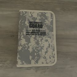 National guard portfolio organizer