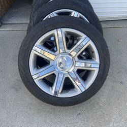 22” inch rims and tires