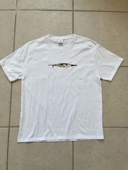 Short Sleeve T Shirt with Zipper Cat Pattern Trendy Street Style