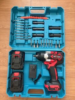 MaxTurbo Cordless Impact Wrench Kit