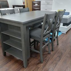 BEAUTIFUL NEW MIRANDA DINING SET ON SALE ONLY $499. IN STOCK SAME DAY DELIVERY 🚚 EASY FINANCING
