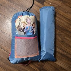 Frozen Tent & Sleeping Bag