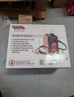 Lincoln Electric Weld-Pak 90i FC Flux-Core Wire Feed Welder – New (Open Box)