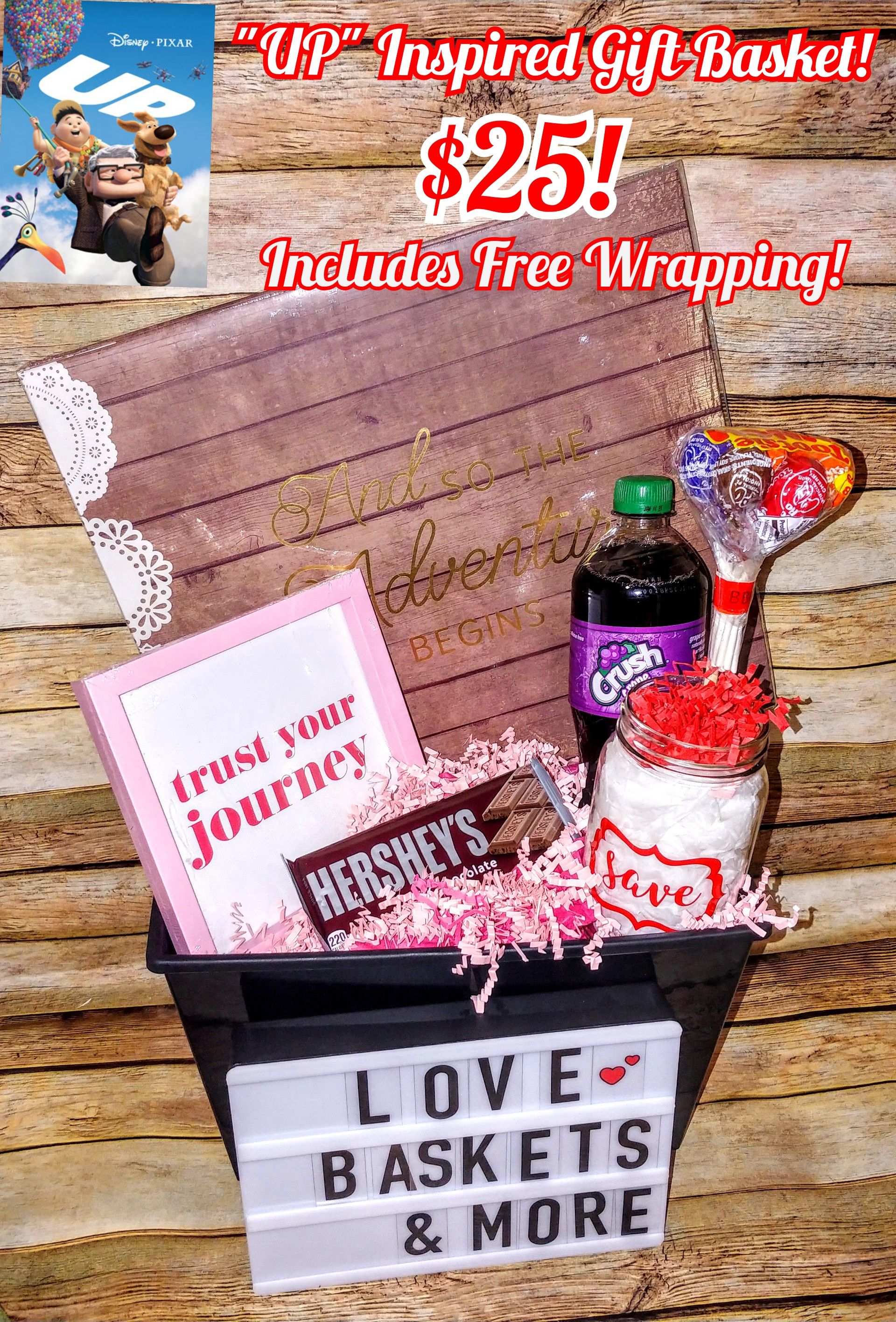 Movie UP - Inspired Gift Basket