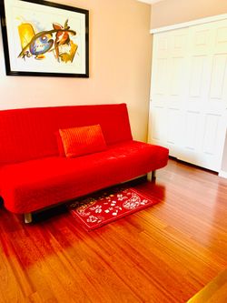Red Futon cover