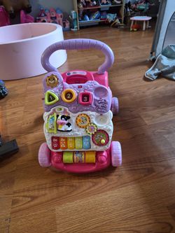 VTech Sit-to-Stand Learning Walker Pink