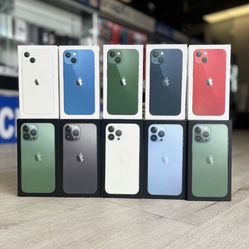iPhone 13 & 13 Pro Max Available (Unlocked)