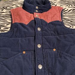 True Religion Corduroy Puffer Vest