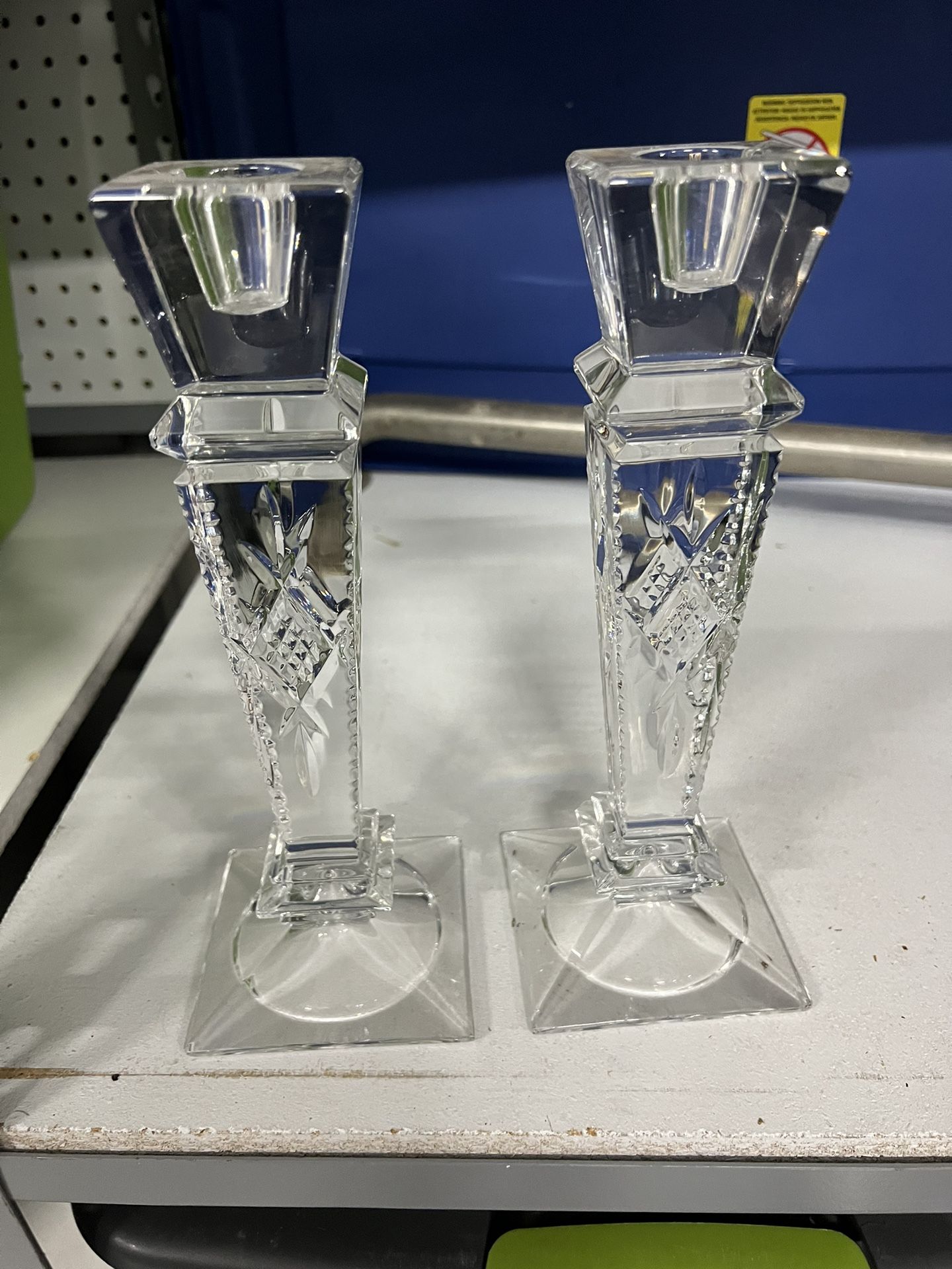 Candle Holders Crystal