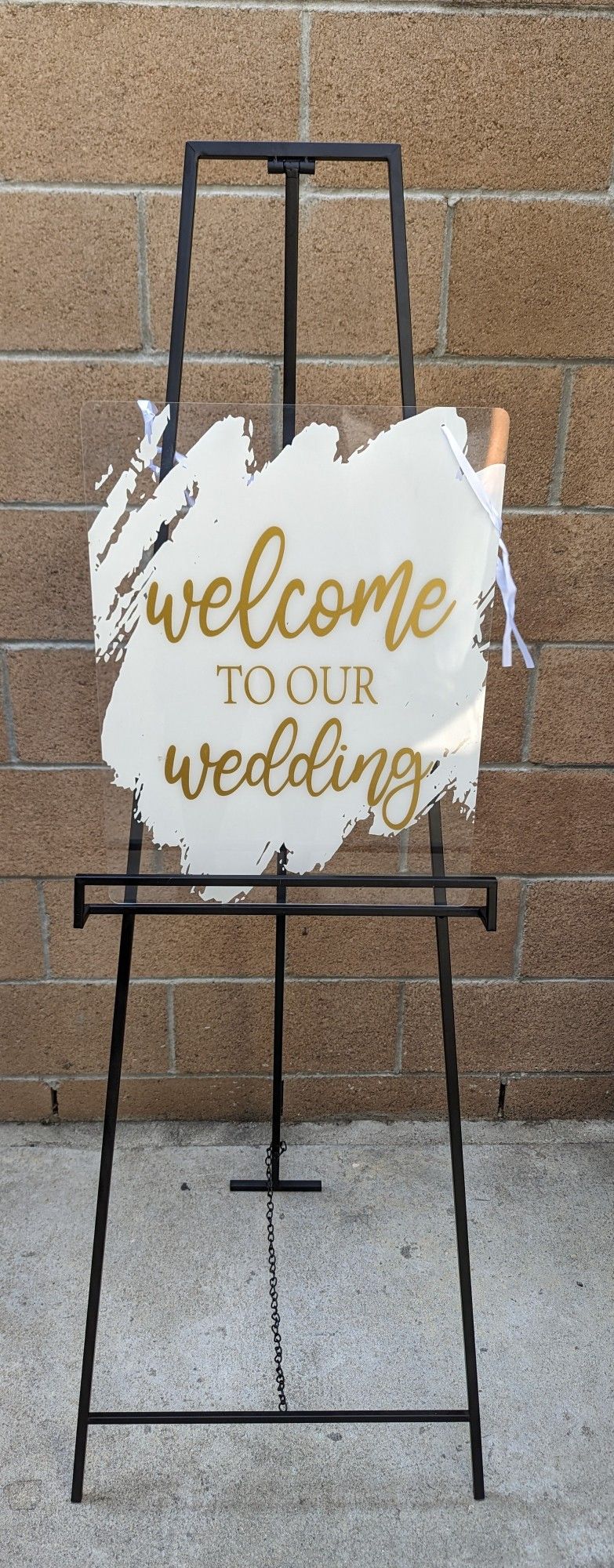 Metal Easel Sign Stand
