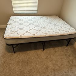 Folding Bed Full Size With Mattress And Top 