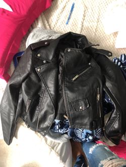 Leather jacket