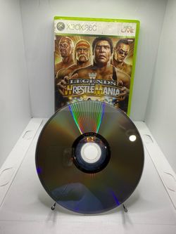 WWE Legends of Wrestlemania CIB Xbox 360
