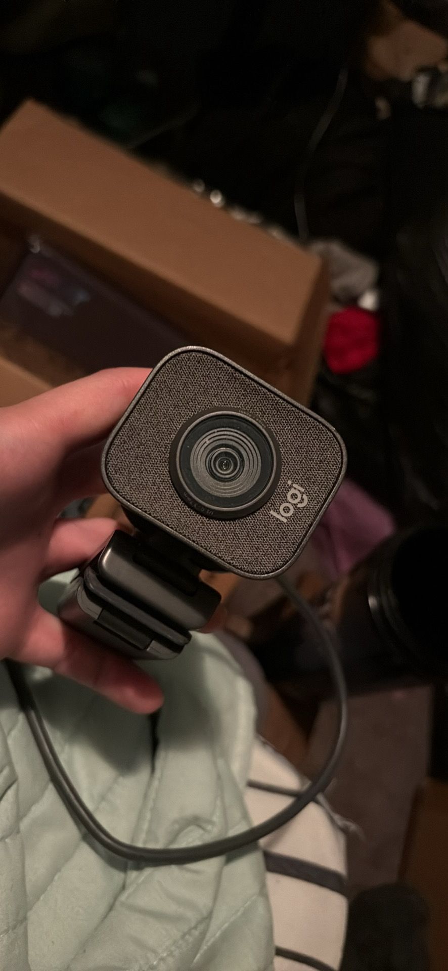 Logitech web cam 1920x1080p (graphite)