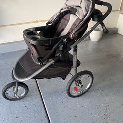 Graco Jogging Stroller With Extra Tire Tube