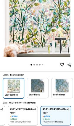 Leaf Window Film Cover