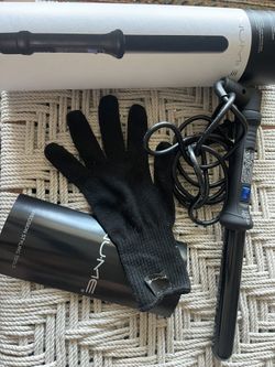 NUME Black Personal Curling Wand 25mm