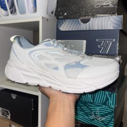 Hoka Clifton White Blue (Size 11 Men)